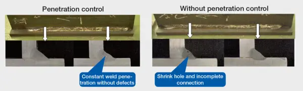 standard pulse welding